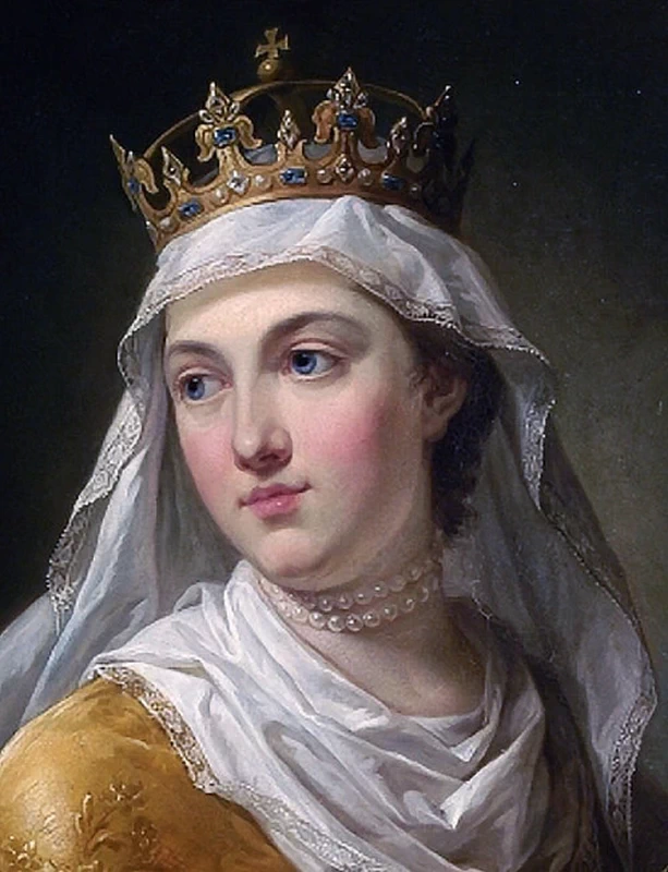 Ritratto della regina Jadwiga Anjou